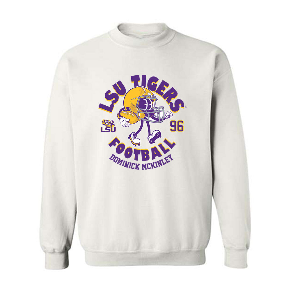 LSU - NCAA Football : Dominick McKinley - Fashion Shersey Crewneck Sweatshirt-0