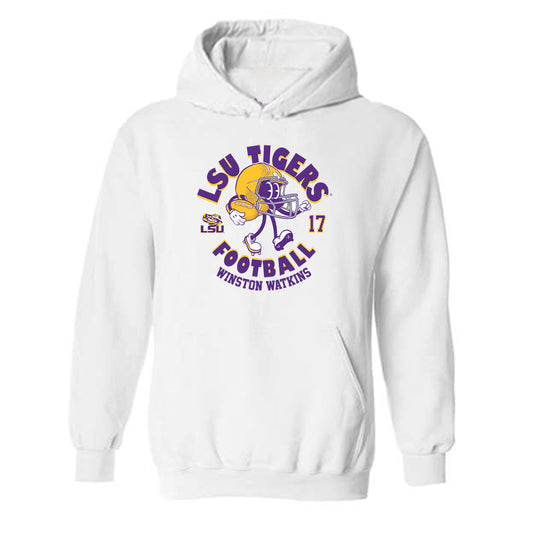LSU - NCAA Football : Winston Watkins - Fashion Shersey Hooded Sweatshirt-0