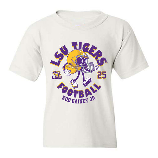 LSU - NCAA Football : Rod Gainey jr - Fashion Shersey Youth T-Shirt-0