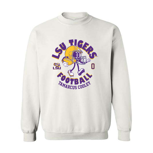 LSU - NCAA Football : Tamarcus Cooley - Fashion Shersey Crewneck Sweatshirt-0