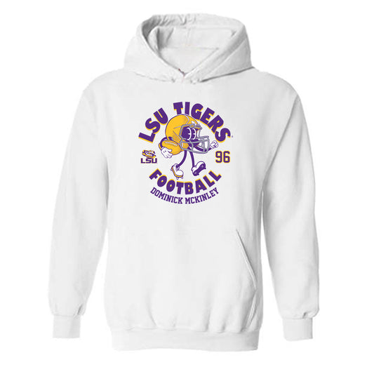LSU - NCAA Football : Dominick McKinley - Fashion Shersey Hooded Sweatshirt-0