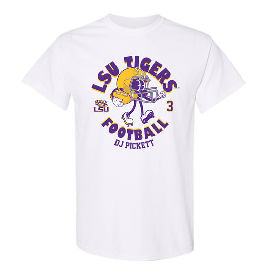 LSU - NCAA Football : DJ Pickett - Fashion Shersey T-Shirt-0