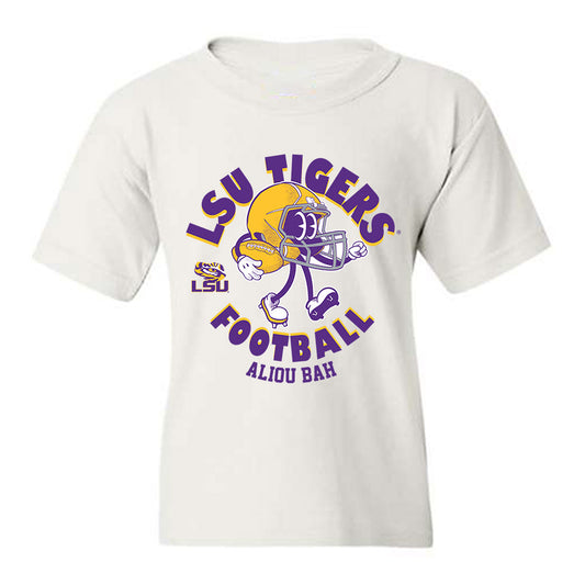 LSU - NCAA Football : Aliou Bah - Fashion Shersey Youth T-Shirt-0