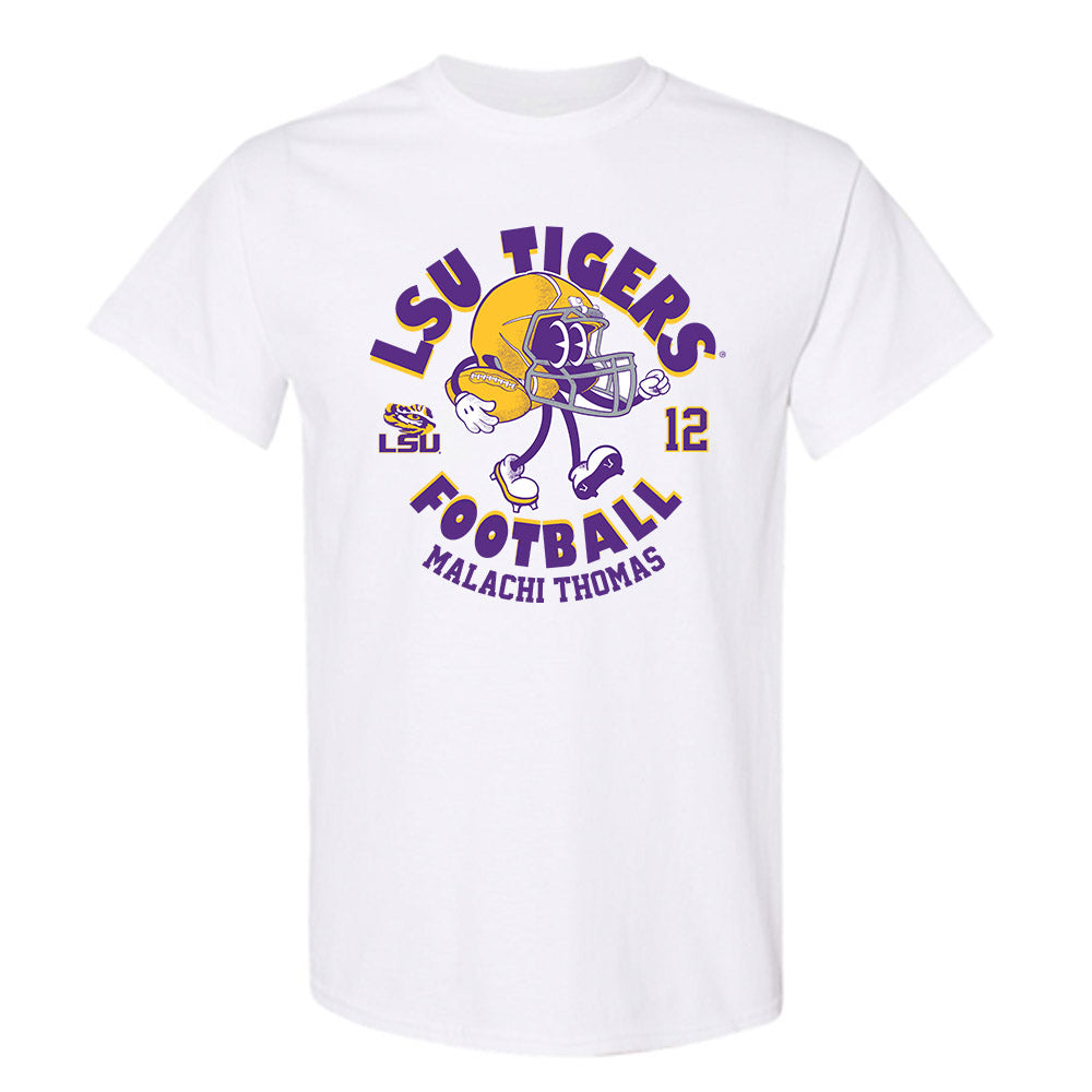 LSU - NCAA Football : Malachi Thomas - Fashion Shersey T-Shirt-0