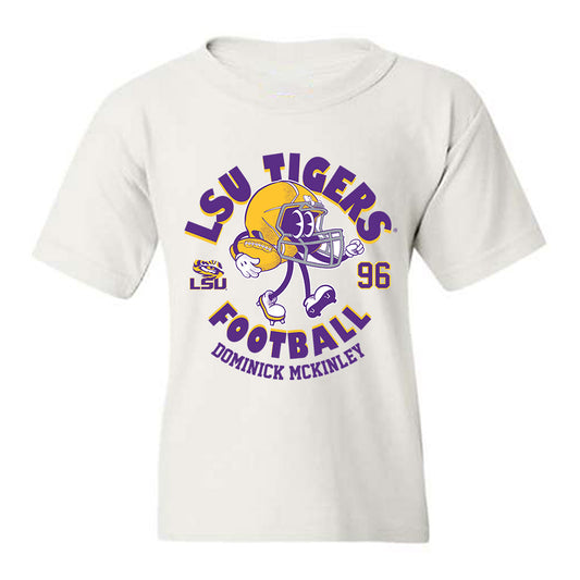 LSU - NCAA Football : Dominick McKinley - Fashion Shersey Youth T-Shirt-0
