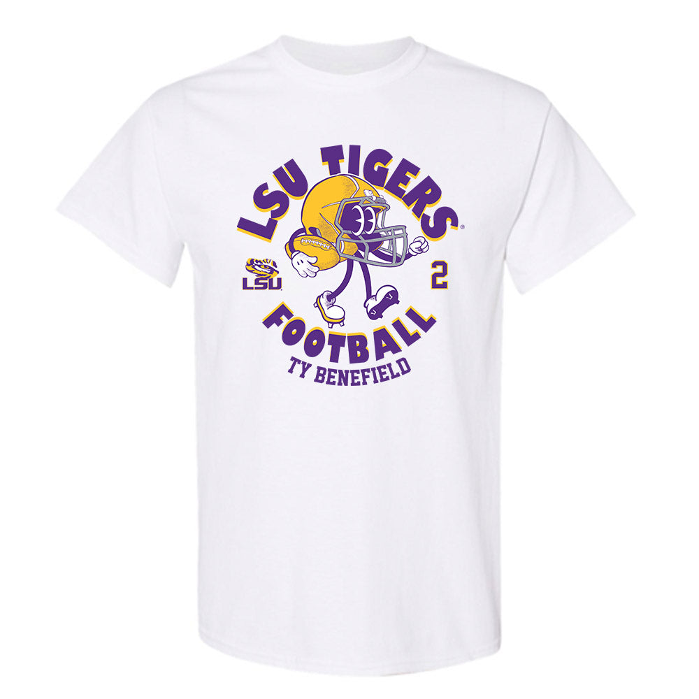 LSU - NCAA Football : Ty Benefield - Fashion Shersey T-Shirt-0