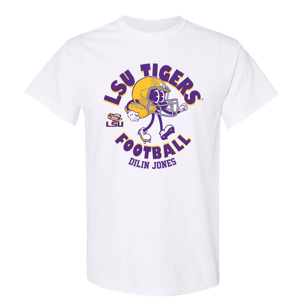 LSU - NCAA Football : Dilin Jones - Fashion Shersey T-Shirt-0