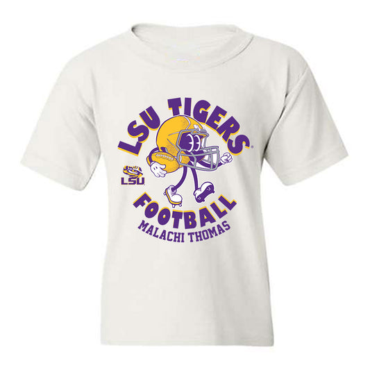 LSU - NCAA Football : Malachi Thomas - Fashion Shersey Youth T-Shirt-0