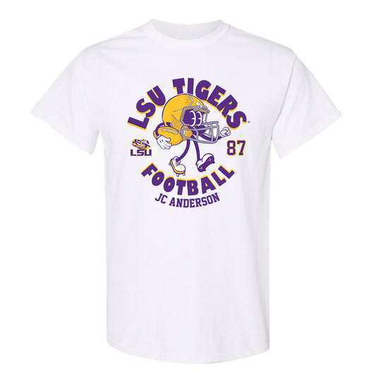 LSU - NCAA Football : JC Anderson - Fashion Shersey T-Shirt-0
