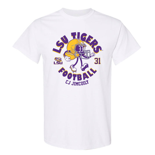 LSU - NCAA Football : CJ Jimcoily - Fashion Shersey T-Shirt-0
