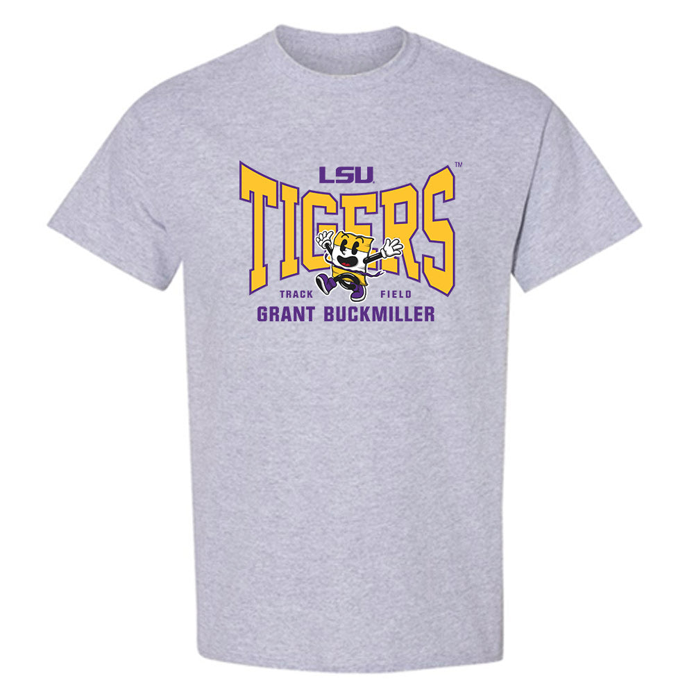 LSU - NCAA Men's Track & Field : Grant Buckmiller - Fashion Shersey T-Shirt-0