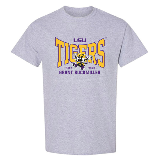 LSU - NCAA Men's Track & Field : Grant Buckmiller - Fashion Shersey T-Shirt-0