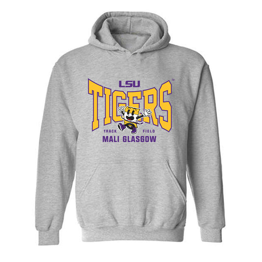 LSU - NCAA Men's Track & Field : Mali Glasgow - Fashion Shersey Hooded Sweatshirt-0