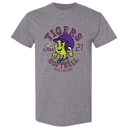 LSU - NCAA Softball : Cece Cellura - Fashion Shersey T-Shirt-0