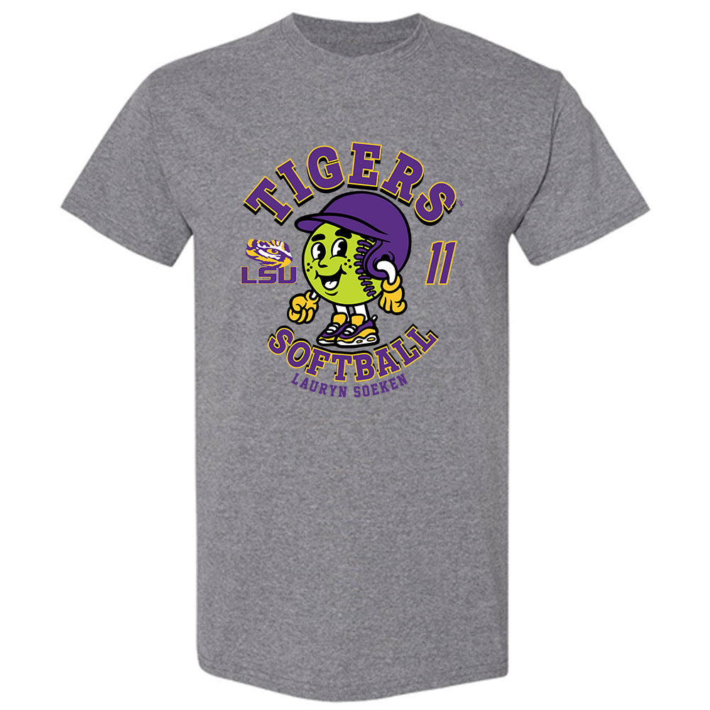 LSU - NCAA Softball : Lauryn Soeken - Fashion Shersey T-Shirt-0