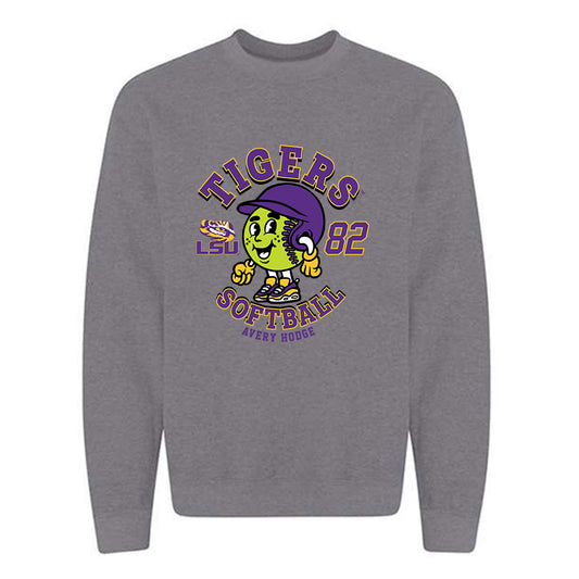 LSU - NCAA Softball : Avery Hodge - Fashion Shersey Crewneck Sweatshirt-0