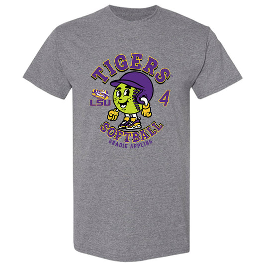 LSU - NCAA Softball : Gradie Appling - Fashion Shersey T-Shirt-0