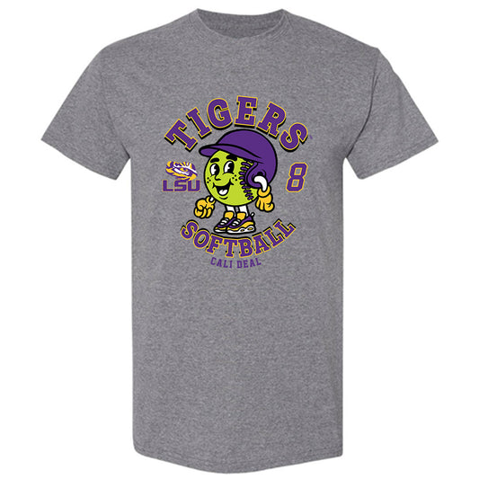 LSU - NCAA Softball : Cali Deal - Fashion Shersey T-Shirt-0
