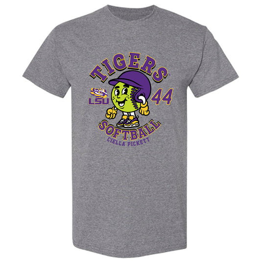 LSU - NCAA Softball : Ciella Pickett - Fashion Shersey T-Shirt-0