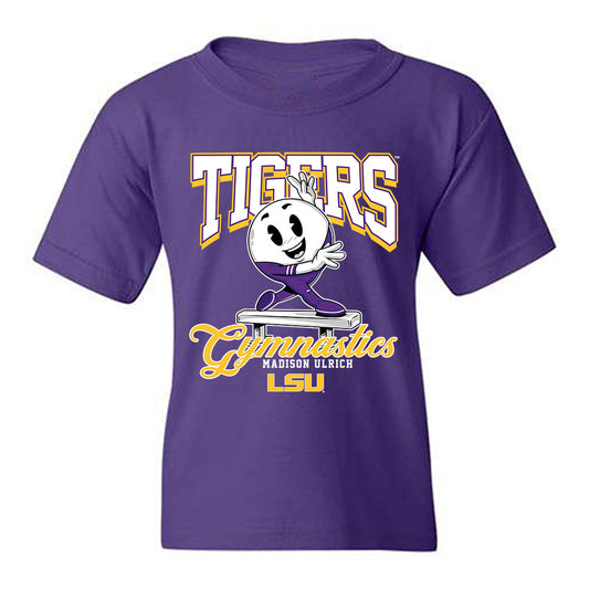 LSU - NCAA Women's Gymnastics : Madison Ulrich - Fashion Shersey Youth T-Shirt-0