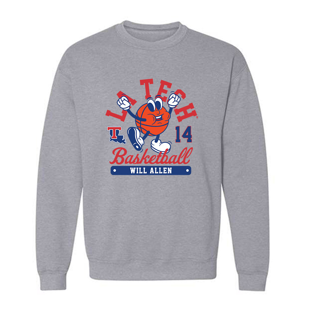 LA Tech - NCAA Men's Basketball : Will Allen - Fashion Shersey Crewneck Sweatshirt-0