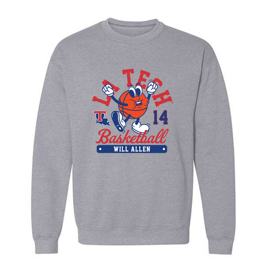 LA Tech - NCAA Men's Basketball : Will Allen - Fashion Shersey Crewneck Sweatshirt-0