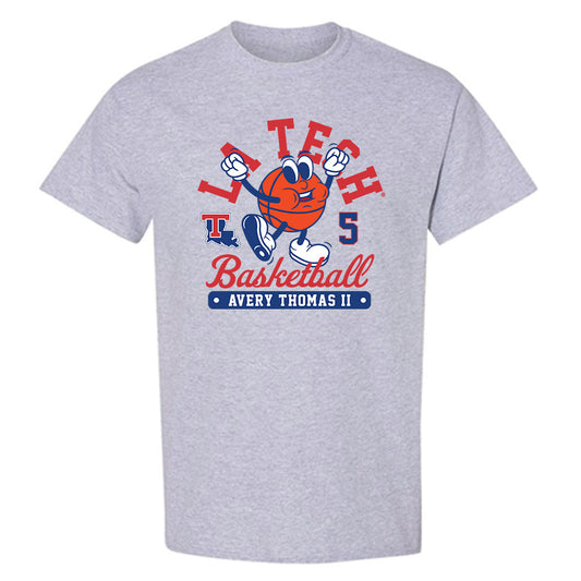 LA Tech - NCAA Men's Basketball : Avery Thomas II - Fashion Shersey T-Shirt-0