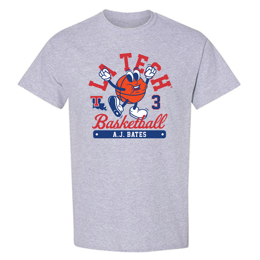 LA Tech - NCAA Men's Basketball : A.J. Bates - Fashion Shersey T-Shirt-0
