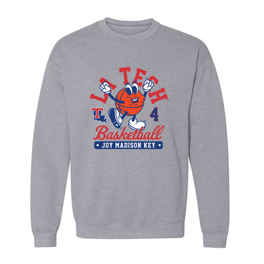 LA Tech - NCAA Women's Basketball : Joy Madison key - Fashion Shersey Crewneck Sweatshirt-0