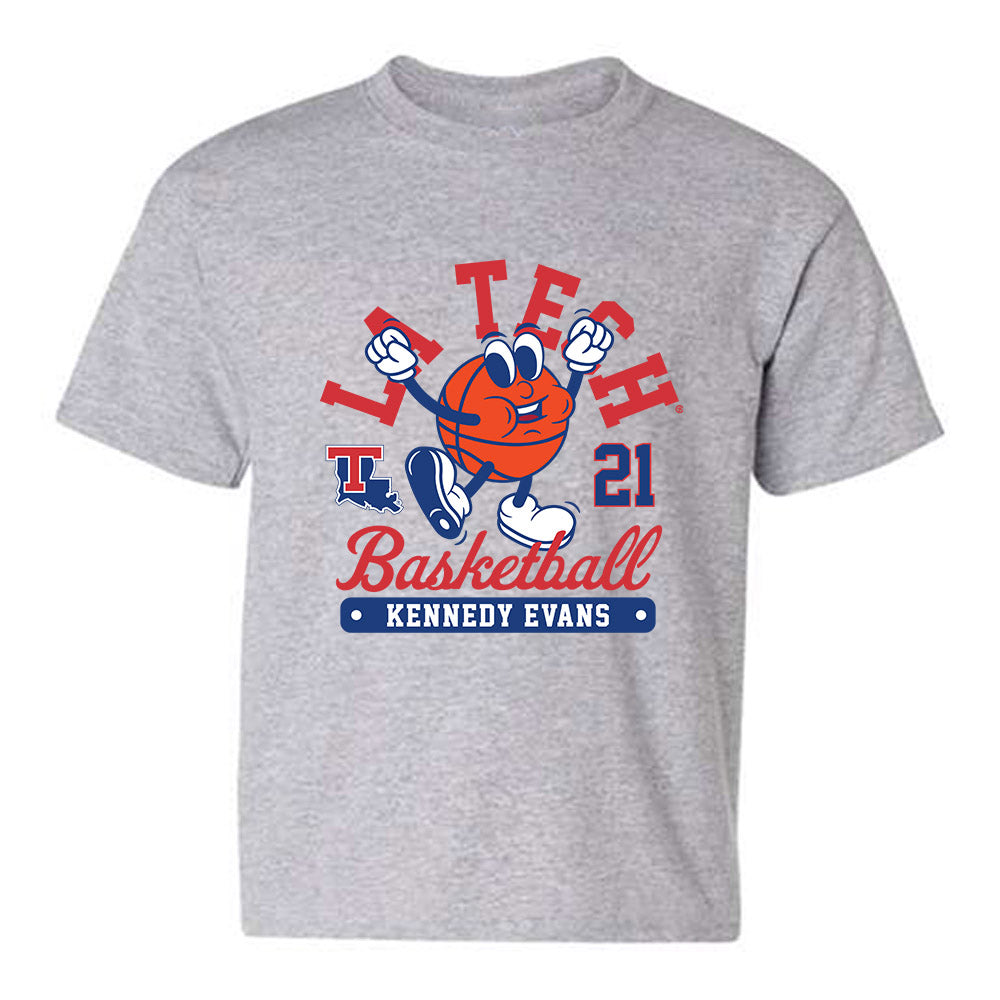 LA Tech - NCAA Women's Basketball : Kennedy Evans - Fashion Shersey Youth T-Shirt-0