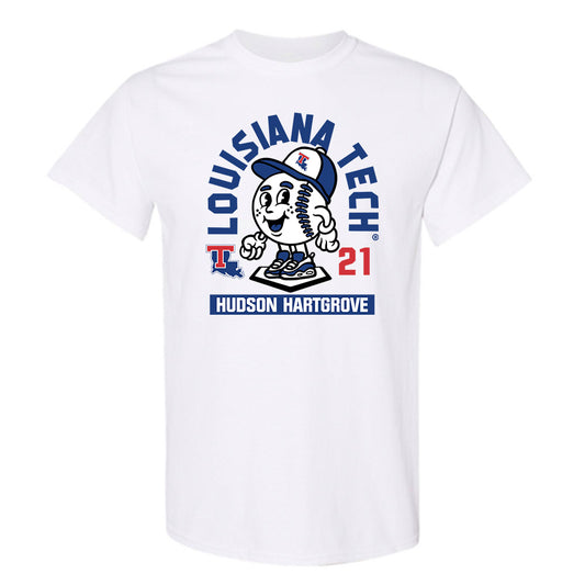 LA Tech - NCAA Baseball : Hudson Hartgrove - Fashion Shersey T-Shirt-0