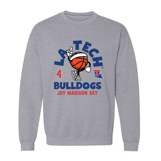 LA Tech - NCAA Women's Basketball : Joy Madison key - Fashion Shersey Crewneck Sweatshirt-0