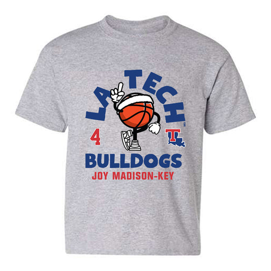 LA Tech - NCAA Women's Basketball : Joy Madison-Key - Fashion Shersey Youth T-Shirt-0