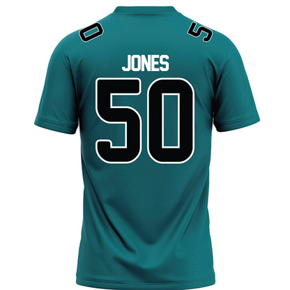 Coastal Carolina - NCAA Football : Nasir Jones - Teal Football Jersey-1