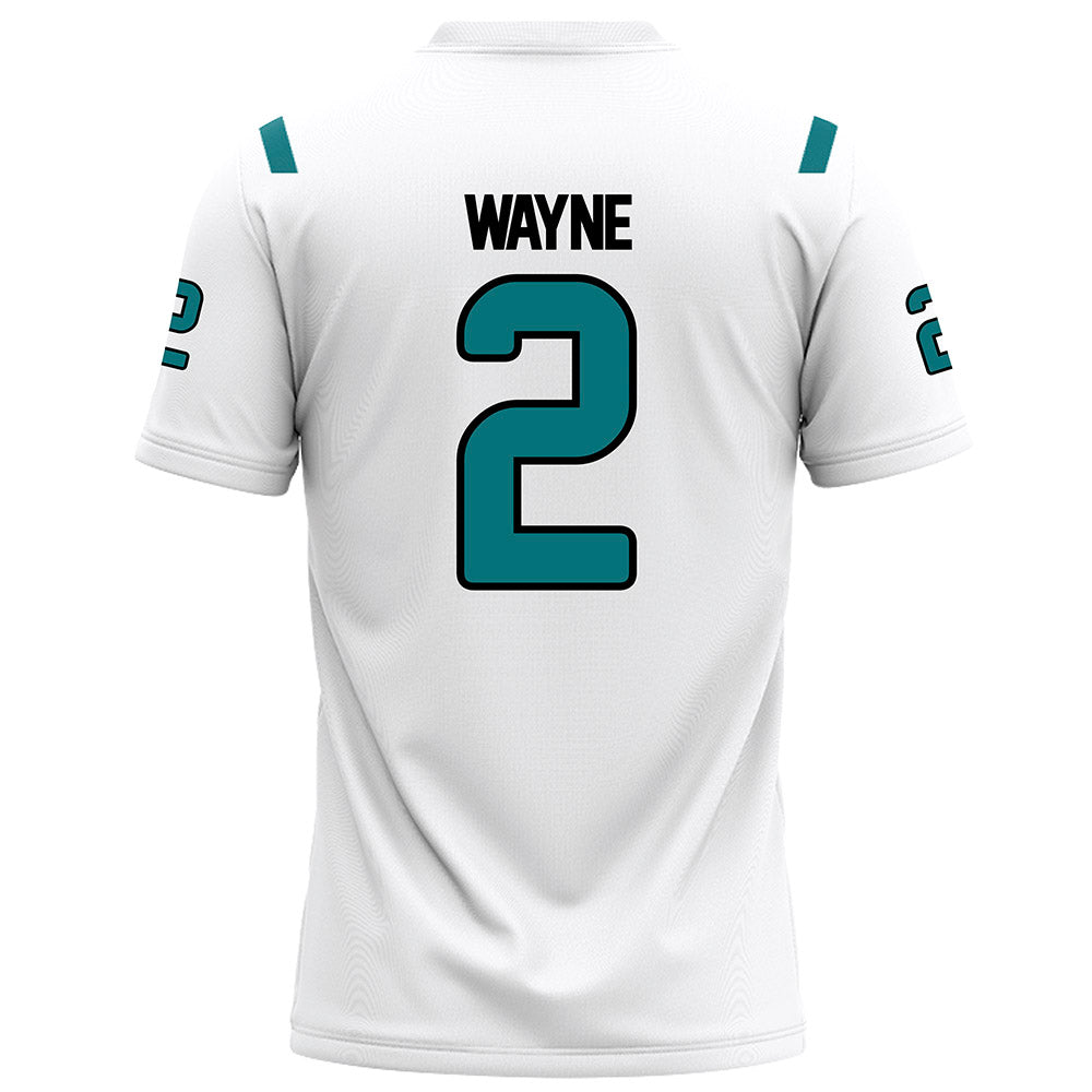 Coastal Carolina - NCAA Football : Jamarion Wayne - White Football Jersey-1