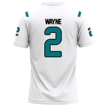 Coastal Carolina - NCAA Football : Jamarion Wayne - White Football Jersey-1