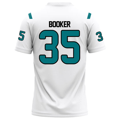 Coastal Carolina - NCAA Football : Xzavier Booker - White Football Jersey-1
