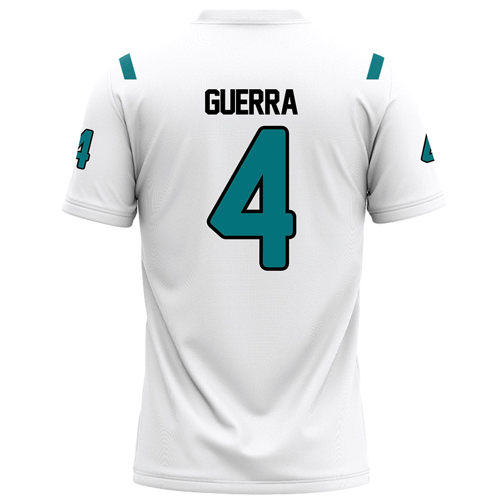 Coastal Carolina - NCAA Football : Tre Guerra - White Football Jersey-1