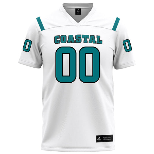 Coastal Carolina - NCAA Football : Jaden Allen-Hendrix - White Football Jersey-0