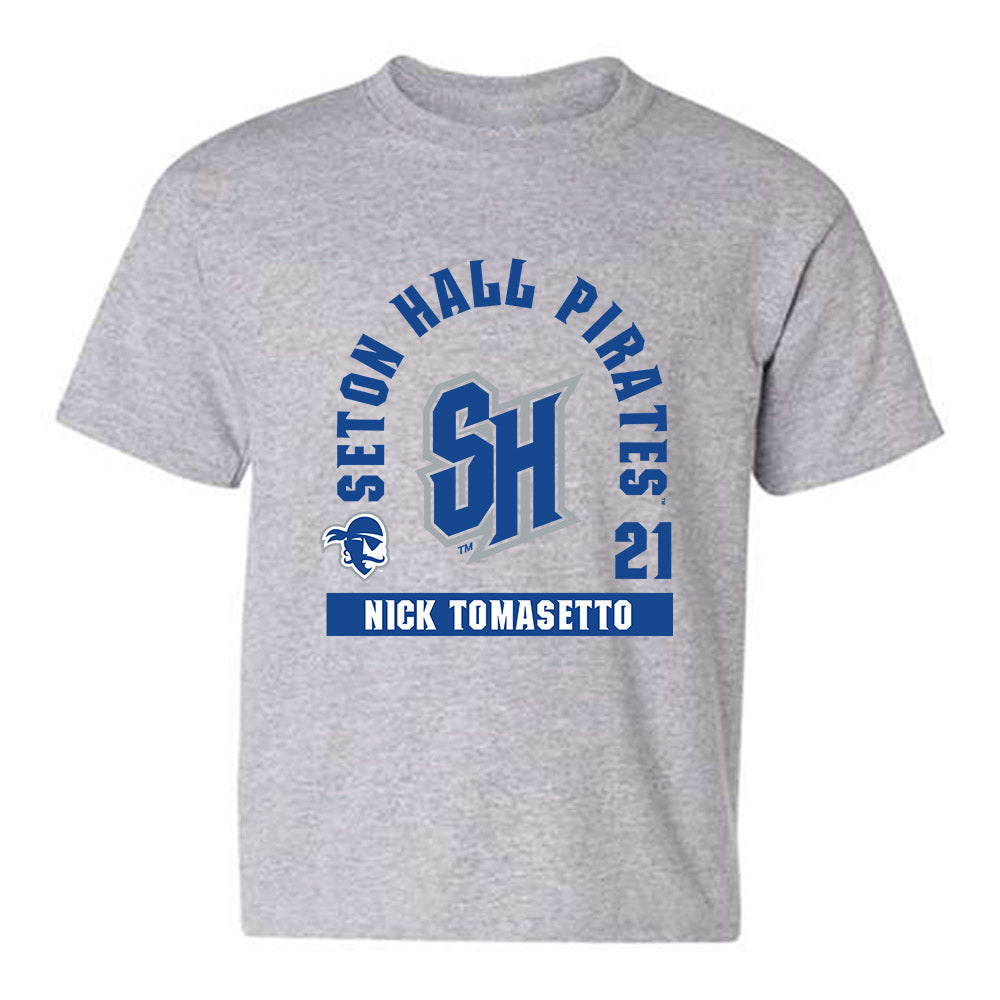 Seton Hall - NCAA Baseball : Nick Tomasetto - Fashion Shersey Youth T-Shirt-0