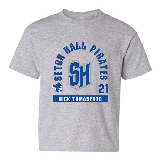 Seton Hall - NCAA Baseball : Nick Tomasetto - Fashion Shersey Youth T-Shirt-0