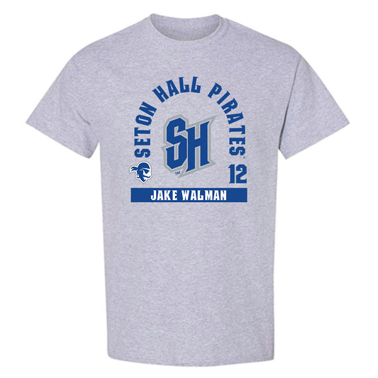 Seton Hall - NCAA Baseball : Jake Walman - Fashion Shersey T-Shirt-0