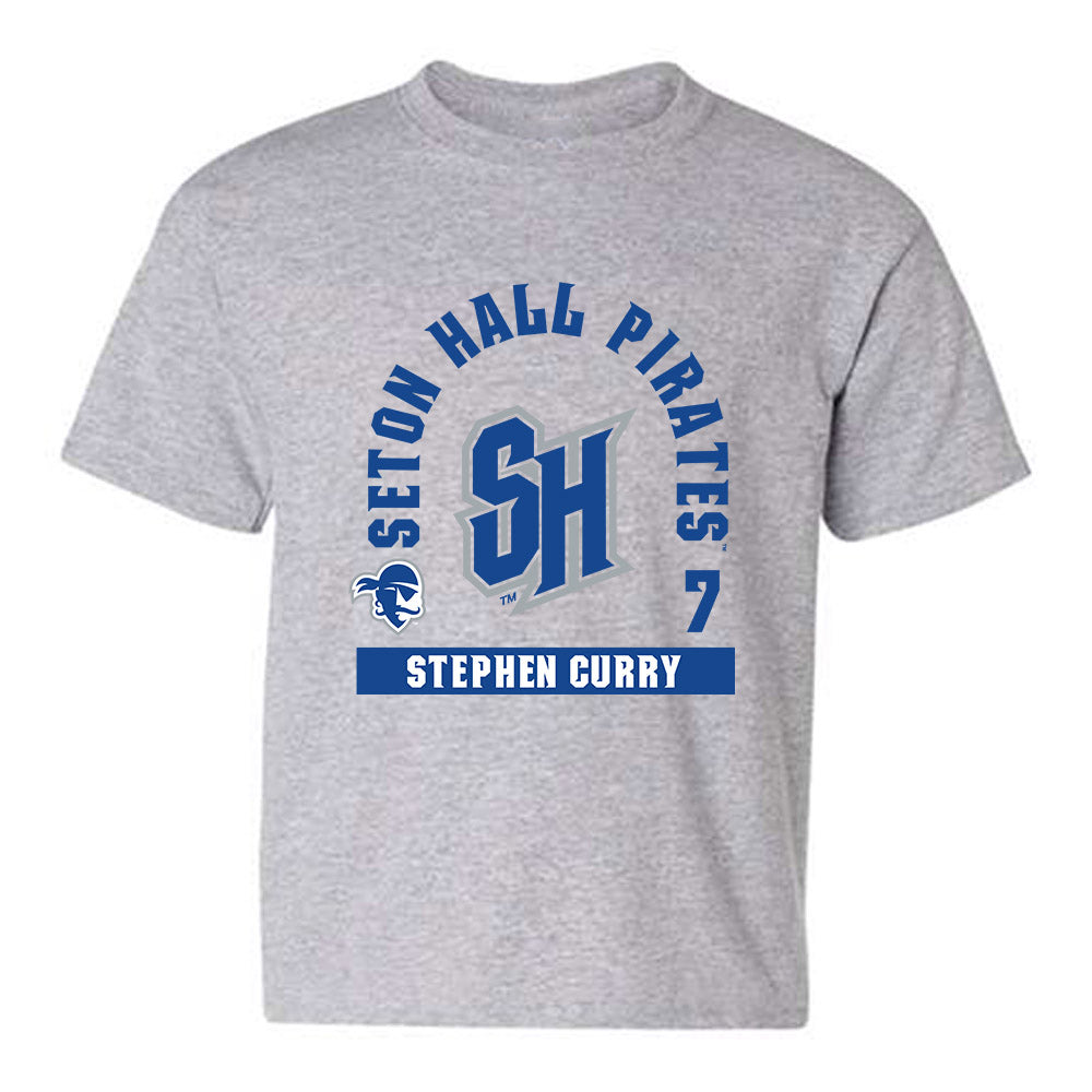 Seton Hall - NCAA Baseball : Stephen Curry - Fashion Shersey Youth T-Shirt-0