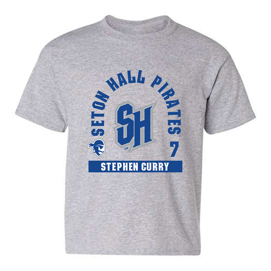Seton Hall - NCAA Baseball : Stephen Curry - Fashion Shersey Youth T-Shirt-0