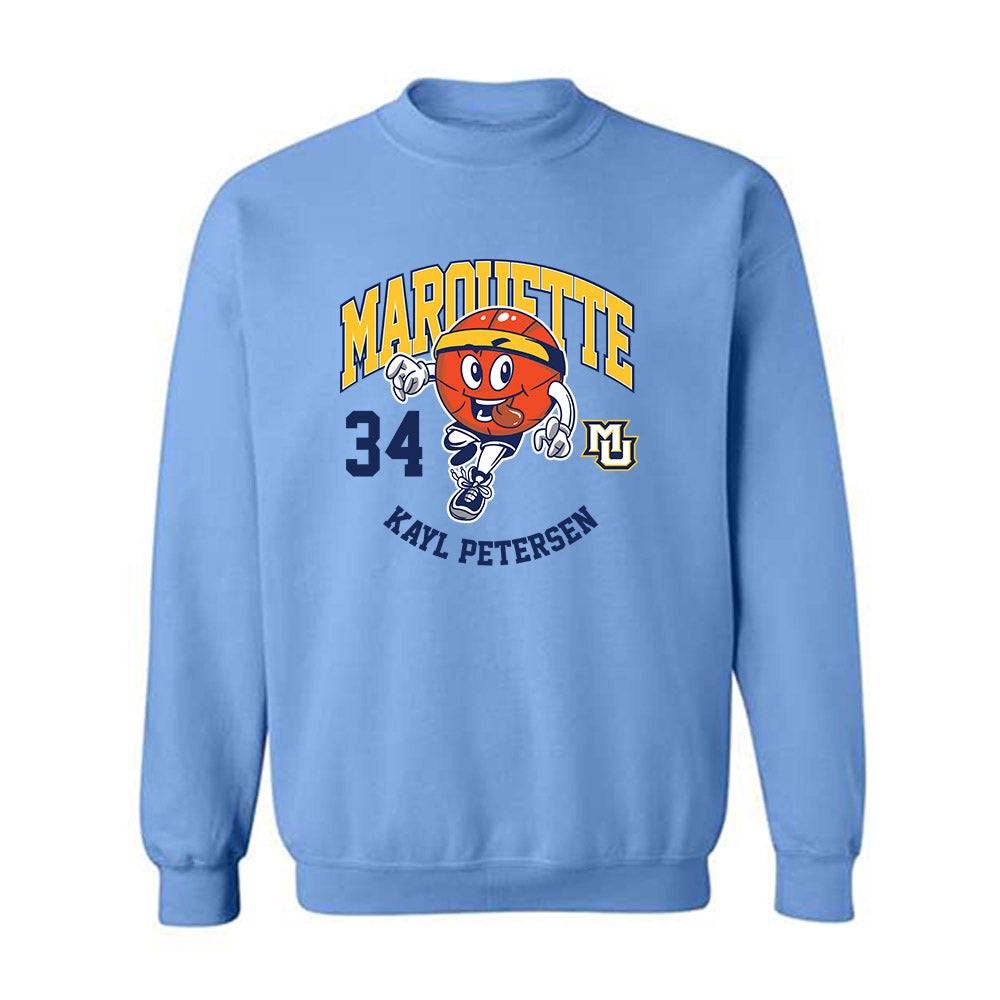 Marquette - NCAA Women's Basketball : Kayl Petersen - Fashion Shersey Crewneck Sweatshirt-0