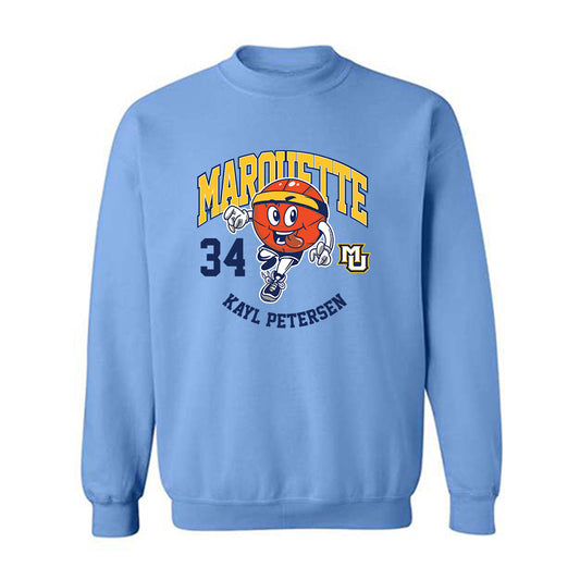 Marquette - NCAA Women's Basketball : Kayl Petersen - Fashion Shersey Crewneck Sweatshirt-0