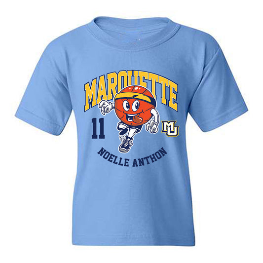 Marquette - NCAA Women's Basketball : Noelle Anthon - Fashion Shersey Youth T-Shirt-0