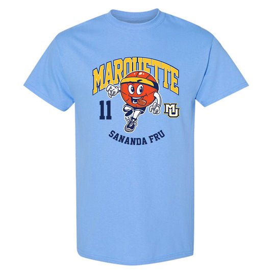 Marquette - NCAA Men's Basketball : Sananda Fru - Fashion Shersey T-Shirt-0