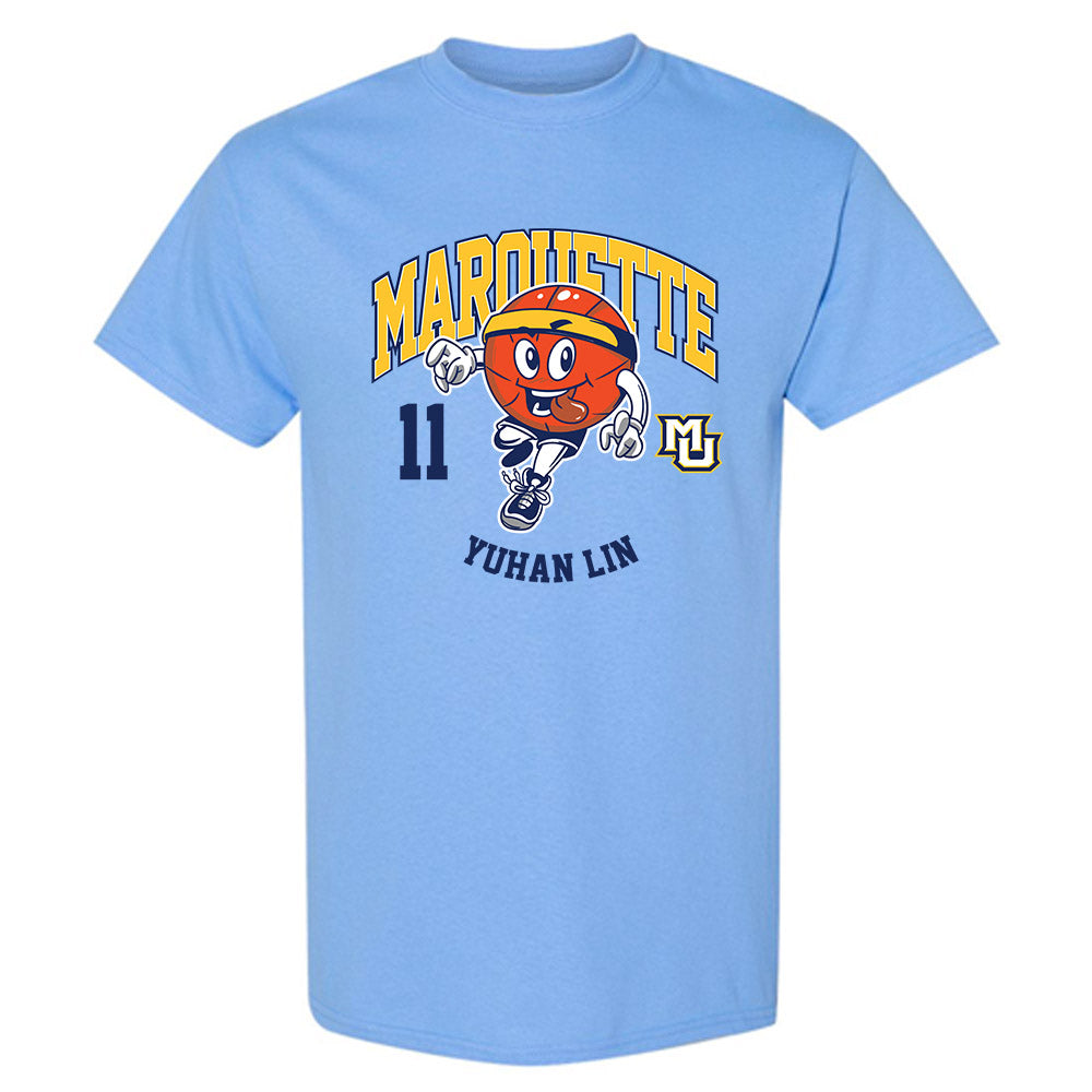 Marquette - NCAA Women's Basketball : Yuhan Lin - Fashion Shersey T-Shirt-0