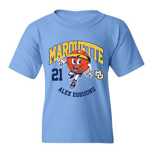Marquette - NCAA Men's Basketball : Alex Egbuonu - Fashion Shersey Youth T-Shirt-0